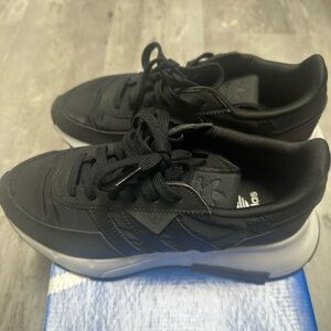 adidas Black and White Kids Sneakers